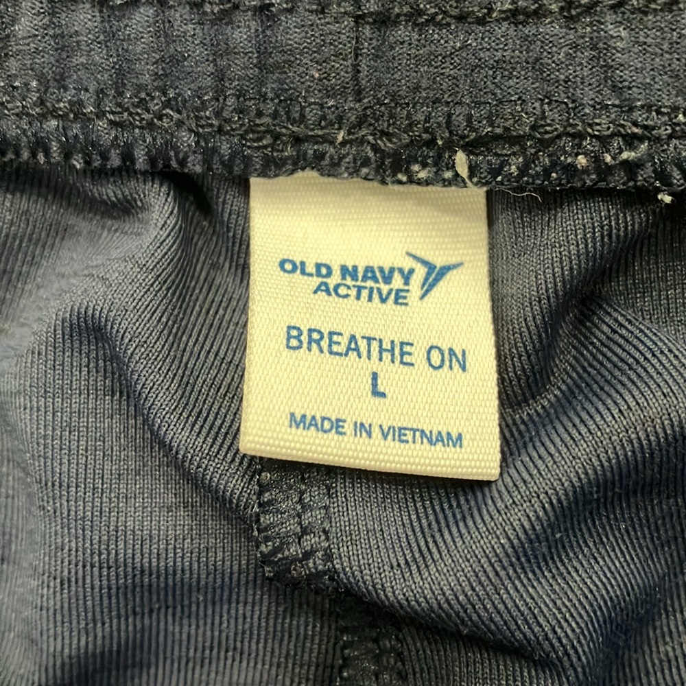 Old Nay Men's Lot Of 2 Two Navy Blue And Black Sweatpants Joggers - Picture 4 of 9